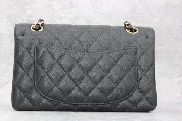 Chanel Small Caviar Classic Double Flap Bag Black #3