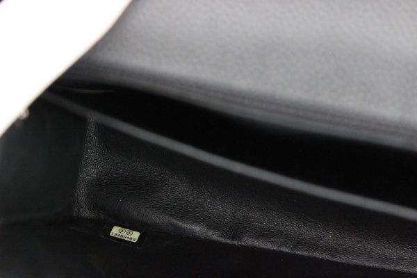 Chanel MAXI Black Caviar Single Flap Bag #17