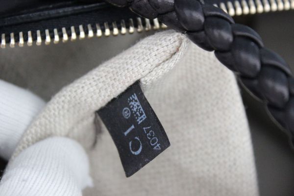 Gucci Black Lambskin Leather 'HANDMADE' Med Shoulder Bag #12
