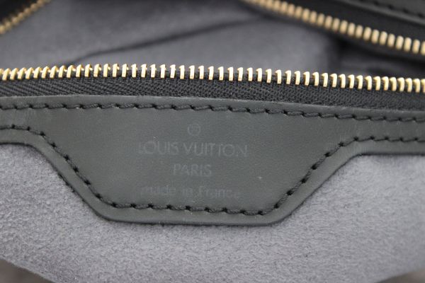 Louis Vuitton Black Epi Leather Petit Bucket with Pouch #9