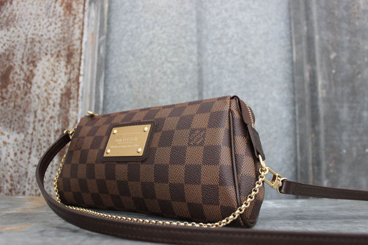 Louis Vuitton Damier Ebene EVA Clutch