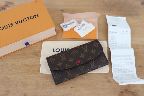 Louis Vuitton Monogram Canvas Emilie Wallet