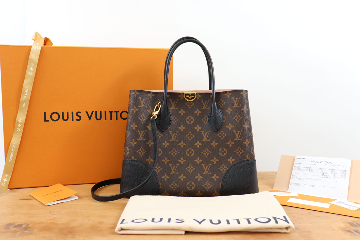 Louis Vuitton Monogram Canvas Flandrin Black