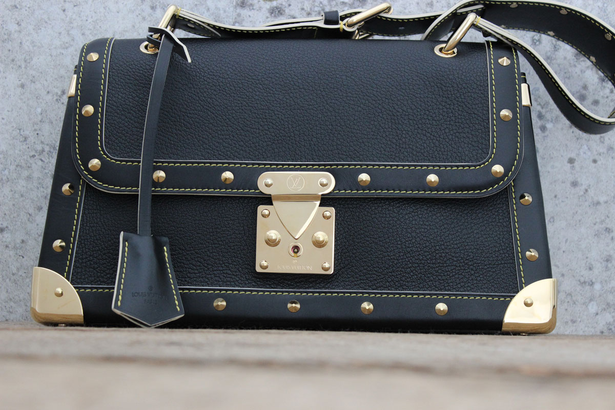 Louis Vuitton Black Suhali Leather LE TALENTUEUX