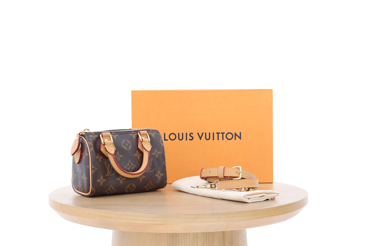 Louis Vuitton Monogram Canvas Nano Speedy