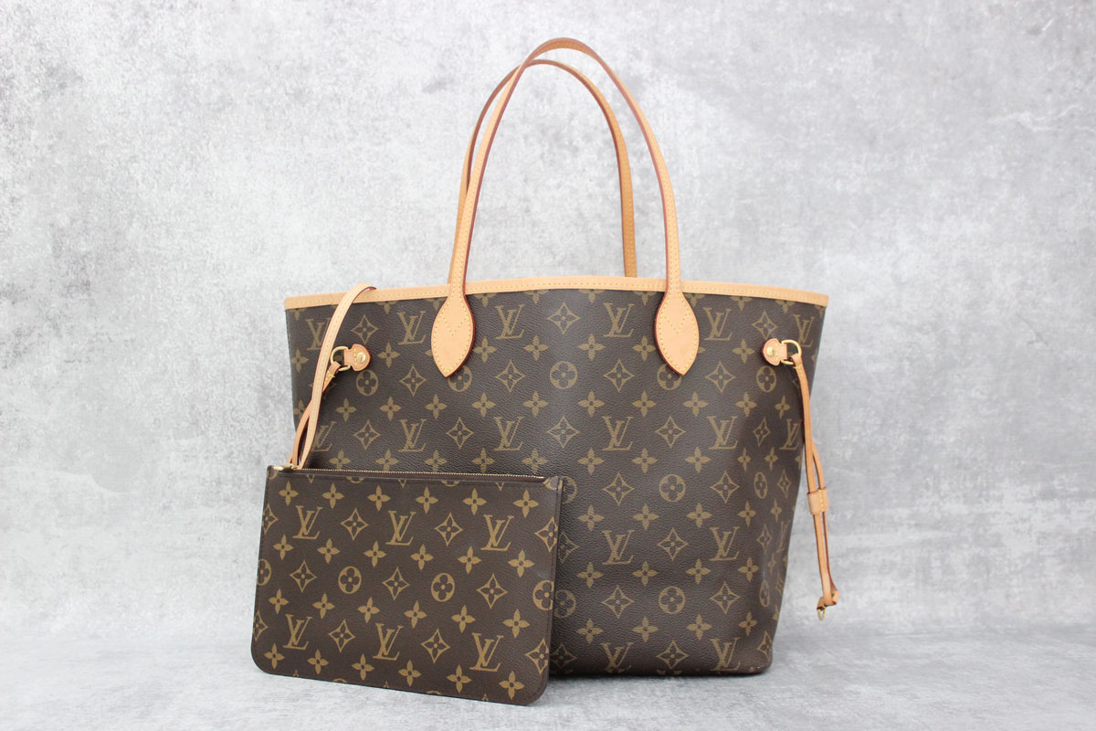 Louis Vuitton Monogram Neverfull MM with Pouch at Jill's
