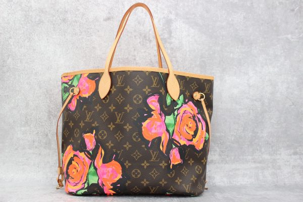 Louis Vuitton Stephen Sprouse Roses Neverfull MM