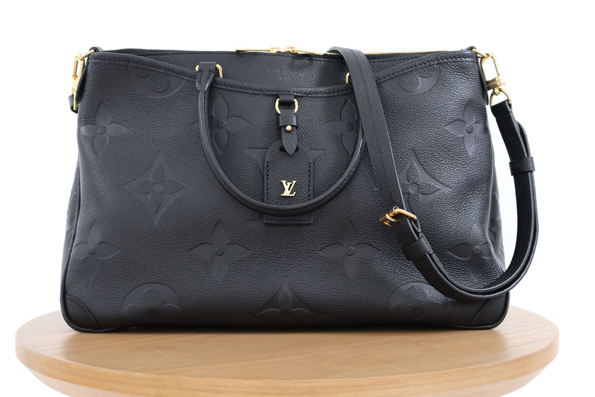 Louis Vuitton Black Empreinte Trianon MM
