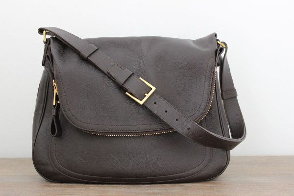 Tom Ford Jennifer Large Crossbody Bag Brown