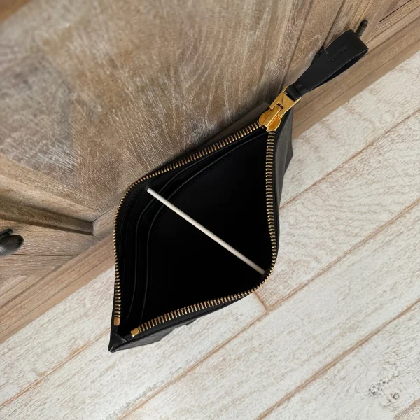 Tom Ford Black Leather Portfolio at Jill's Consignment