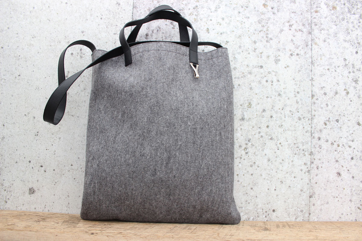 Yves Saint Laurent YSL 'Ycones' Flat Shopping Tote